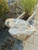 Naturstein 002/Skulptur/Quellstein/Wasserspiel/Brunnen/Sitzblock Bayern - Ergolding Vorschau