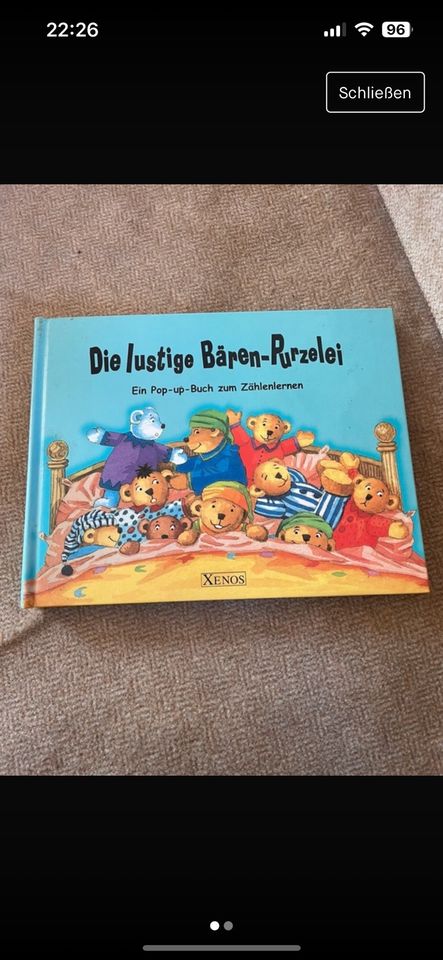 Pop-Up Buch Die lustige Bären-Purzelei in Tübingen