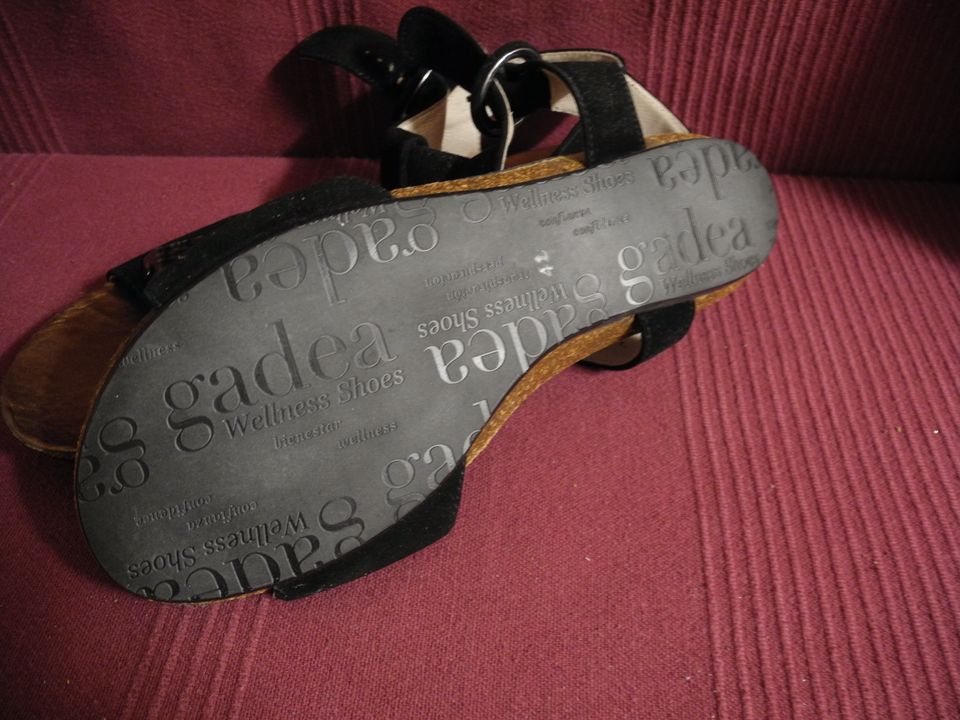 Sandaletten Gr.42 Leder GARDA Italia NEU Schuhsammlung in Augsburg