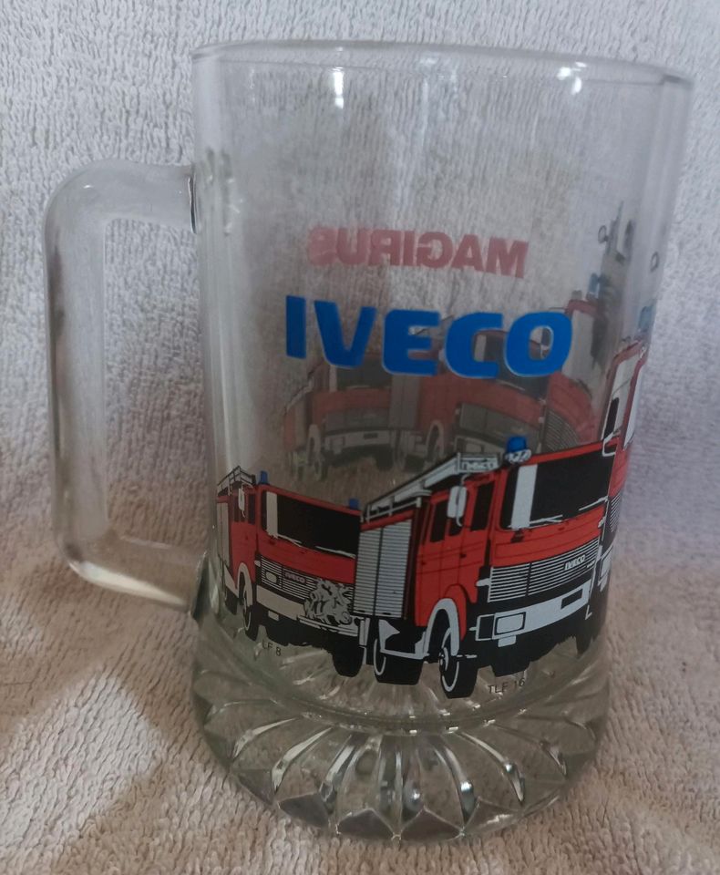 Bierkrug Feuerwehr Iveco und Magirus in Delmenhorst