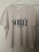 Shirt H&M weiß Gr XL Brandenburg - Bernau Vorschau