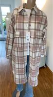 NEU+Etikett"CREAM"Karo-Mantel,(OVERSIZE),Rosa+Weiß+Hellbraun Bonn - Kessenich Vorschau