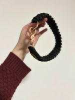 Paracord Halsband schwarz / Roségolde Beschläge Brandenburg - Oranienburg Vorschau