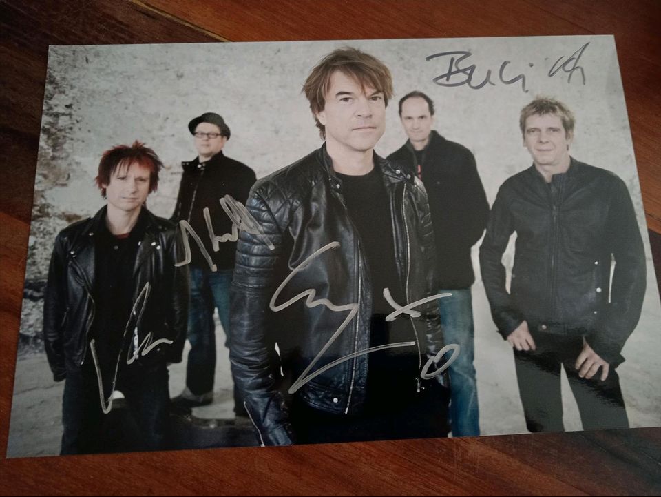 Autogramme Toten Hosen, Bardot, Blixa Bargeld, Fettes Brot, Mitch in Hamburg