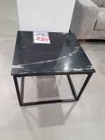 ✅Couchtisch, B/H/T 60x46x60cm, Tischplatte Marmor schwarz, Untergestell Metall schwarz matt / Mega Möbel Weiden Bayern - Weiden (Oberpfalz) Vorschau