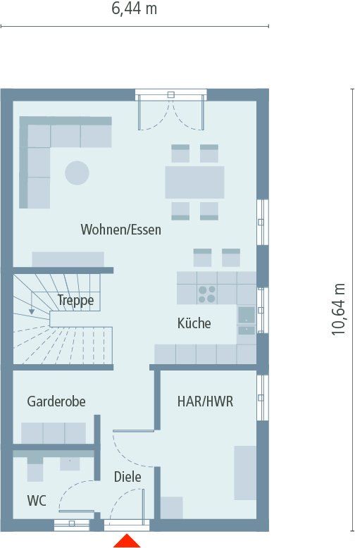 DOPPELHAUS MIT ALLEM DRUM UND DRAN in Leuna