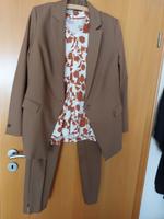 Damen-Hosenanzug beige mit T-Shirt Hessen - Neuhof Vorschau