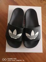 ADIDAS Badelatschen Badeschuhe Schwarz Gr.38 Nordrhein-Westfalen - Bad Oeynhausen Vorschau