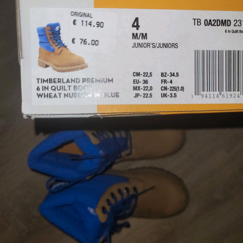 Halbstiefel neu Gr.36 Timberland in Ingolstadt