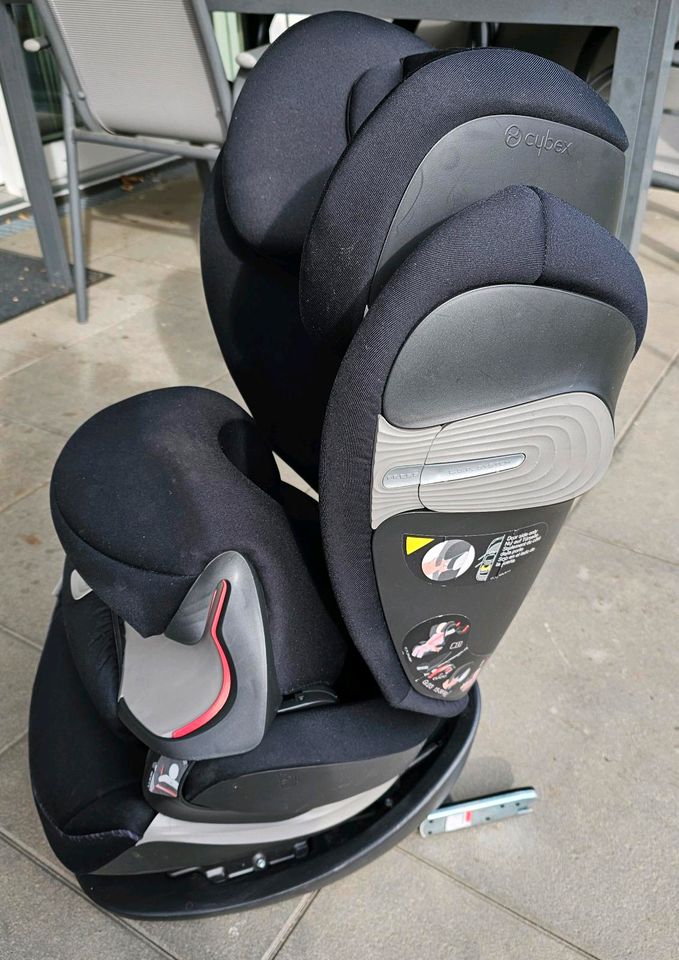 CYBEX PALLAS S-fix  Urban Black - Black  sehr guter Zustand in Markdorf