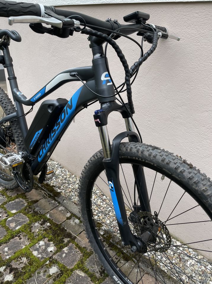 E- Bike Chrisson, 27,5 ", Alu, guter Zustand, erst 600 Km in Saarbrücken