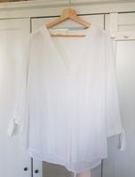 Damen Bluse H&M Gr. L in weiß Brandenburg - Prenzlau Vorschau