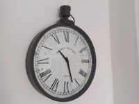 Große Wanduhr Uhr vintage old town Nordrhein-Westfalen - Jüchen Vorschau
