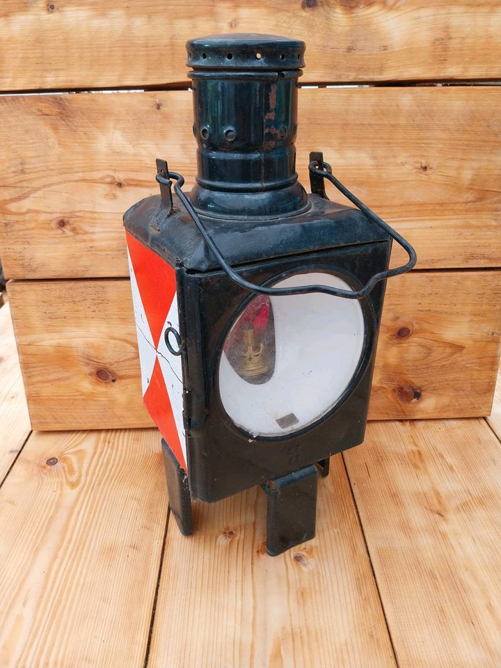 Zugschlußleuchte Bahnlampe Petrolium Lampe in Neuss