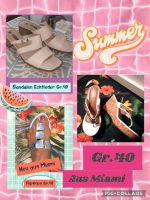 Neu ♥️ Flipflops Nieten aus Miami,Pantoletten,Sneaker,Pumps Gr.40 Leipzig - Burghausen-Rückmarsdorf Vorschau