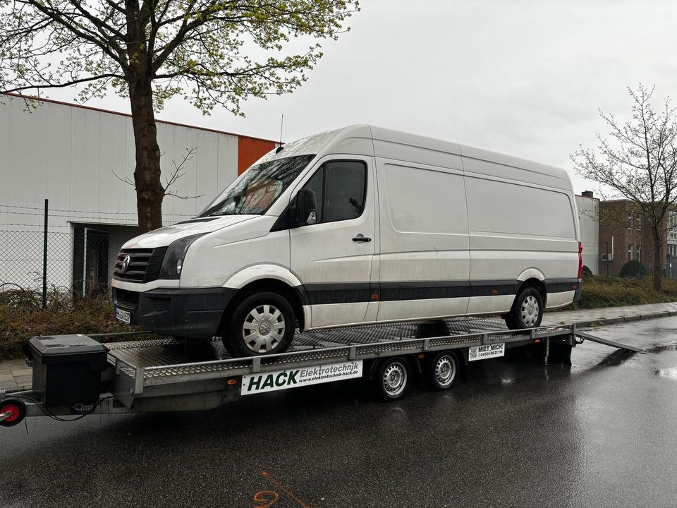 Transportservice Schmalspurtrecker Autos Material Überführung in Witzhave