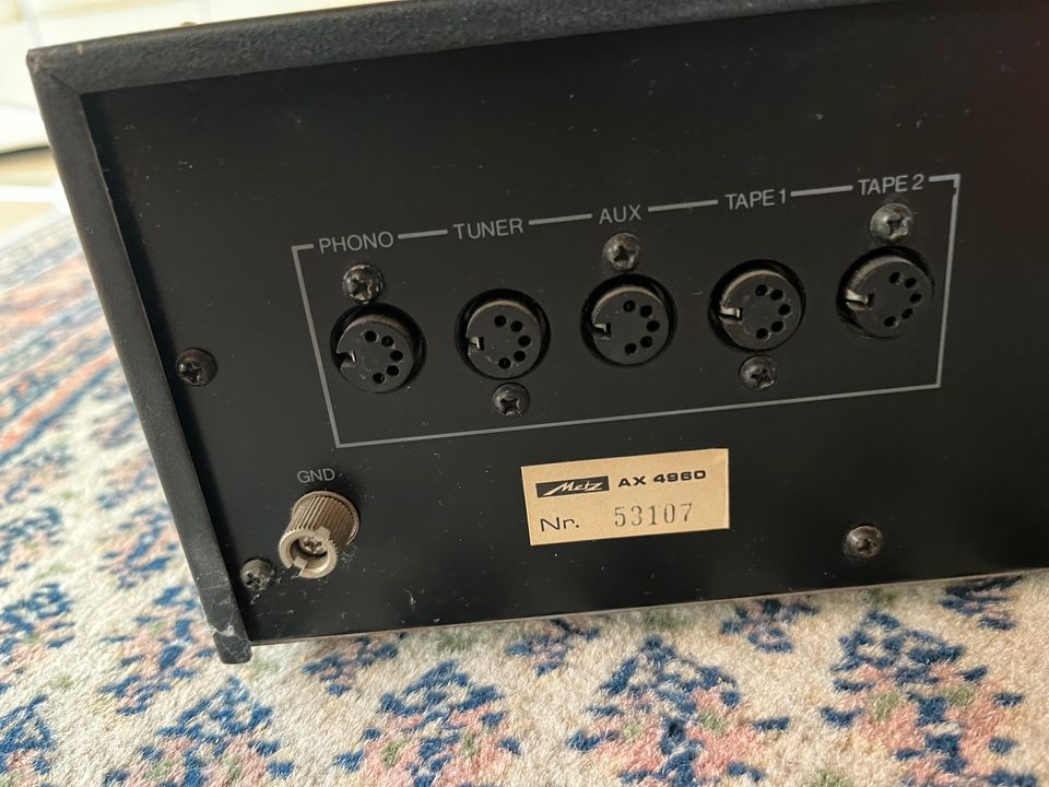 Metz Mecasound AX 4960 Stereo Amplifier Verstärker in Kelkheim