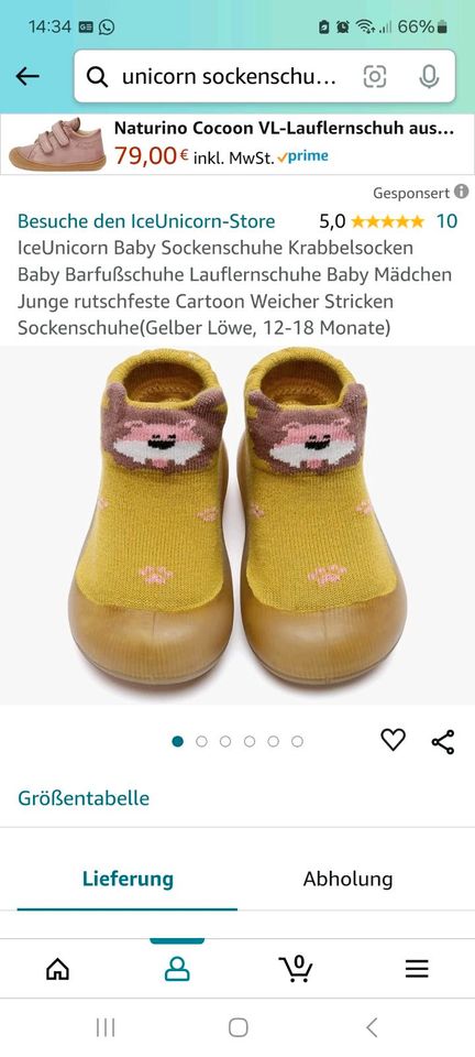 Neue Hausschuhe / sockenschuhe baby in Oberwesel