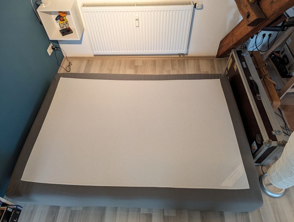 Bettgestell Ikea Espevär 140 x 200 dunkelgrau in Frechen