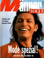 1989 - Jeff Goldblum Männer Vogue September RARITÄT TOP Zustand Baden-Württemberg - Murr Württemberg Vorschau