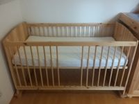 Massivholz Babybett / Kinderbett / Gitterbett / Beistellbett Nordrhein-Westfalen - Schleiden Vorschau