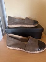 Espadrilles ILC khaki/schwarz Saarland - Nohfelden Vorschau