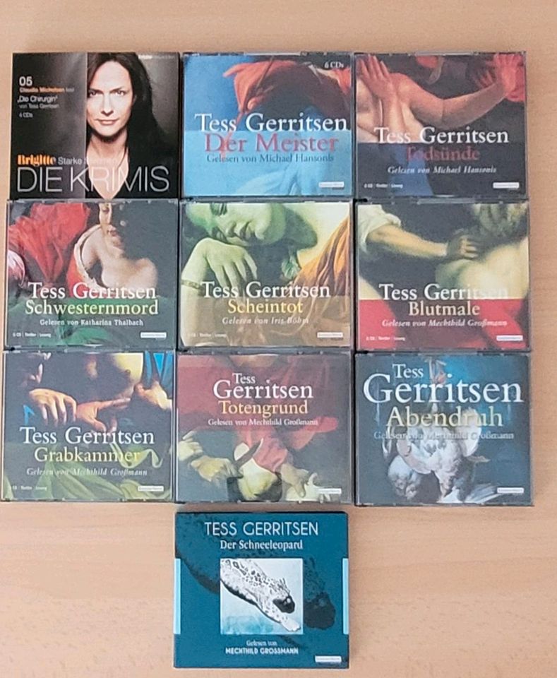 Hörbuch-Reihe Tess Gerritsen/ Rizzoli & Isles in Frankfurt am Main