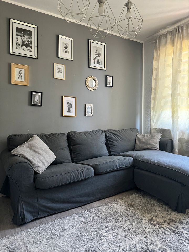 Sofort abholen - Ektorp Couch Ikea grau in Gelsenkirchen