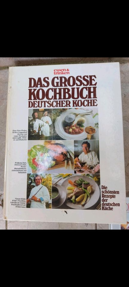 Das große Kochbuch,  deutscher Köche in Mömbris