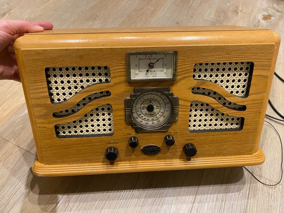 Spirit of St. Louis Radio Holz Vintage in Drensteinfurt