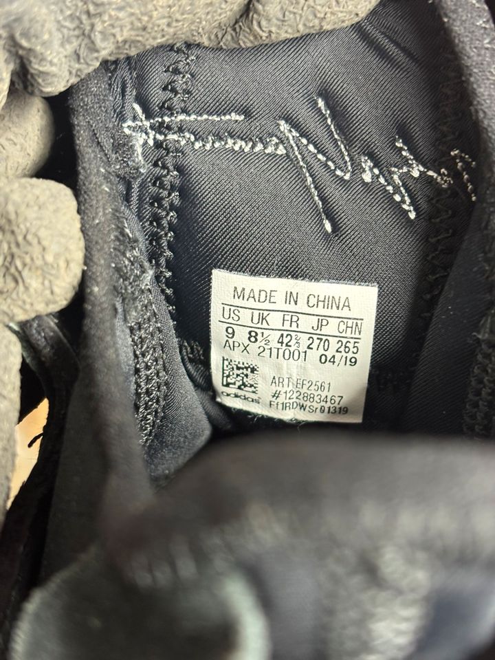 Y-3 Kaiwa Yohji Yamamoto  Adidas schwarz Leder in Dortmund
