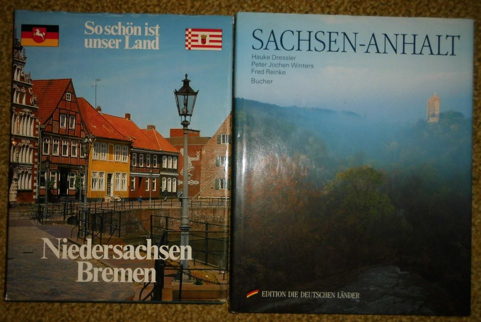 2x Bildband: Sachsen-Anhalt - Niedersachsen + Bremen in Thedinghausen