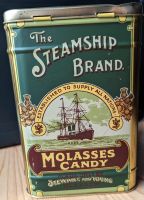 Blechdose "The Steamship Brand", einige Jahrzehnte alt. Niedersachsen - Bissendorf Vorschau