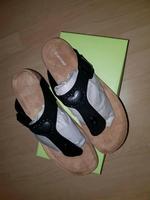 Zehensandale Neu Schwarz / Beige Gr. 41 NEU !!! Bremen - Vegesack Vorschau