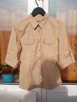 Retro Hemd beige hemdjacke mit knöpfe Hamburg-Nord - Hamburg Eppendorf Vorschau