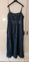 Maxi Sommerkleid mit Stickerei und Spiegeln, blau, Gr. 48/50 Berlin - Tempelhof Vorschau