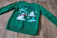 Pullover Weihnachten von H&M Gr. 122 128 grün rot weiß Winter Thüringen - Bad Langensalza Vorschau