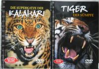 2 DVD: Tiger der Sümpfe, Die Superkatze der Kalahari Nat. Killers Bremen - Hemelingen Vorschau