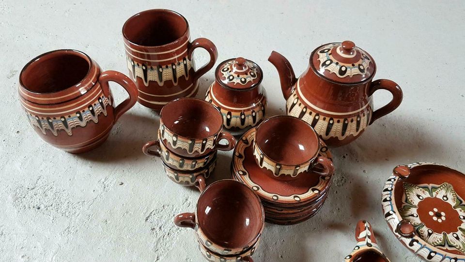 Bulgarisches Geschirr/ Keramik/ Vasen in Dresden