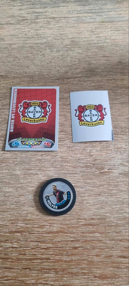 Bayer Leverkusen Match Attax Topps und Chipz Sammelkonvolut in Duisburg