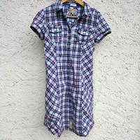 Khujo Kleid Kurzarm Blusenkleid kariert Vintage Bayern - Stephanskirchen Vorschau