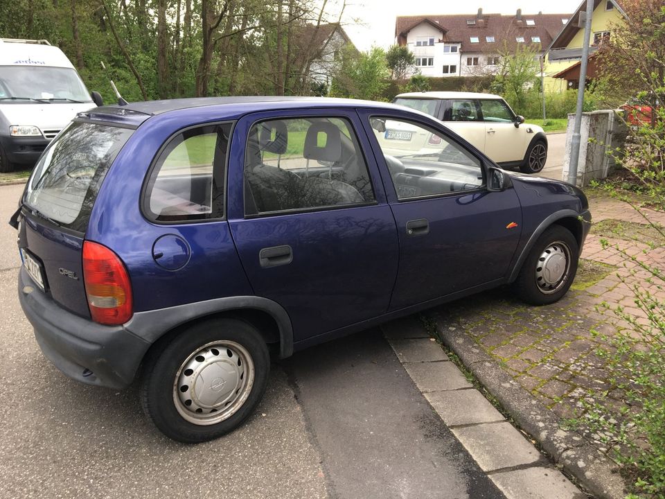 Opel Cosa B, 1. Hand in Freiburg im Breisgau