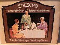 Vintage alte Blechdose Eduscho Dose Replikat nach Original 20er Niedersachsen - Leer (Ostfriesland) Vorschau