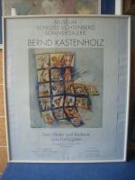 Bernd Kastenholz Museum Schloss Lichtenberg Poster signiert Baden-Württemberg - Heidelberg Vorschau