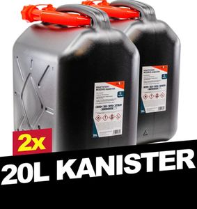 20L Metallkanister Kraftstoff Benzin Diesel Reserve mit