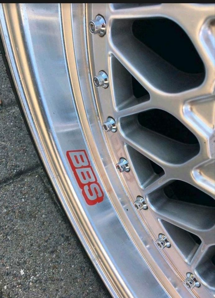 BBS RS FELGEN AUFKLEBER FORD RS BMW M AUDI RS VW GTI OPEL OPC in Brockscheid