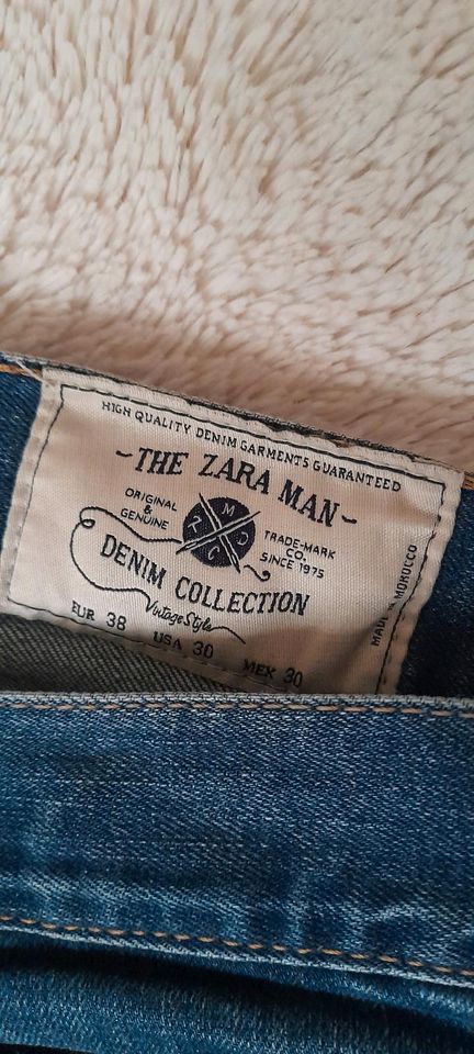 Zara Jeans Herren Gr.38 dunkelblau ,gerade geschnitten, straight in Neustadt (Dosse)