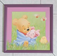 Disney Baby Winnie Pooh & Ferkel Wandbild mit Rahmen 36x36 cm Duisburg - Duisburg-Süd Vorschau