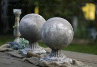⚜️ Pfeilerabdeckung Kugel oder Zapfen steinguss Deko Gartenfigur Niedersachsen - Bramsche Vorschau