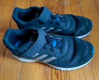 Adidas Turnschuhe Gr.33 schwarz mit blau Berlin - Charlottenburg Vorschau